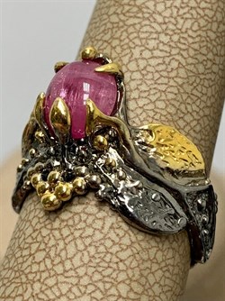 *Кольцо р.18 Турмалин Малханское  Месторождение АРТ 52778 (ВЕС 6,04 Г) - фото 213177 *Кольцо р.18 Турмалин Малханское  Месторождение АРТ 52778 (ВЕС 6,04 Г) - фото 213177