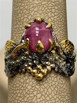 *Кольцо р.18 Турмалин Малханское  Месторождение АРТ 52778 (ВЕС 6,04 Г) - фото 213181 *Кольцо р.18 Турмалин Малханское  Месторождение АРТ 52778 (ВЕС 6,04 Г) - фото 213181