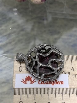 *Подвеска Турмалин Малханское Месторождение АРТ 75809 (ВЕС 14,89 Г) - фото 213245