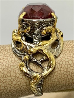 *Кольцо р.18 Турмалин Малханское  Месторождение  АРТ 49378 (ВЕС 12,13 Г) - фото 213332 *Кольцо р.18 Турмалин Малханское  Месторождение  АРТ 49378 (ВЕС 12,13 Г) - фото 213332