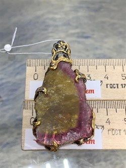 *Подвеска Турмалин Малханское Месторождение  АРТ 52604 (ВЕС 22,44 Г) - фото 213418 *Подвеска Турмалин Малханское Месторождение  АРТ 52604 (ВЕС 22,44 Г) - фото 213418