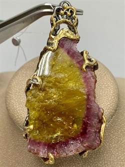 *Подвеска Турмалин Малханское Месторождение  АРТ 52604 (ВЕС 22,44 Г) - фото 213424 *Подвеска Турмалин Малханское Месторождение  АРТ 52604 (ВЕС 22,44 Г) - фото 213424