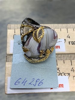 *Кольцо р.18 Агат АРТ 64296 (ВЕС 14,31 Г) - фото 213453 *Кольцо р.18 Агат АРТ 64296 (ВЕС 14,31 Г) - фото 213453