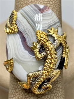 *Кольцо р.18 Агат АРТ 64296 (ВЕС 14,31 Г) - фото 213463 *Кольцо р.18 Агат АРТ 64296 (ВЕС 14,31 Г) - фото 213463