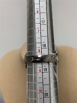 *Кольцо р.18,5 Агат Черный АРТ 64294 (ВЕС 13,89 Г) - фото 213476 *Кольцо р.18,5 Агат Черный АРТ 64294 (ВЕС 13,89 Г) - фото 213476