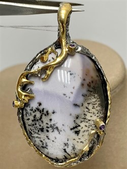 *Подвеска Агат АРТ 83578 (ВЕС 21,62 Г) - фото 213499 *Подвеска Агат АРТ 83578 (ВЕС 21,62 Г) - фото 213499