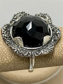 *Кольцо р.18 Черный Агат Оникс АРТ 45572 ВЕС 7,58 Г - фото 213528 *Кольцо р.18 Черный Агат Оникс АРТ 45572 ВЕС 7,58 Г - фото 213528