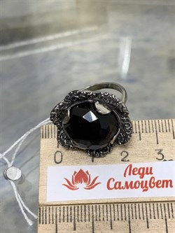 *Кольцо р.18 Черный Агат Оникс АРТ 45572 ВЕС 7,58 Г - фото 213533 *Кольцо р.18 Черный Агат Оникс АРТ 45572 ВЕС 7,58 Г - фото 213533
