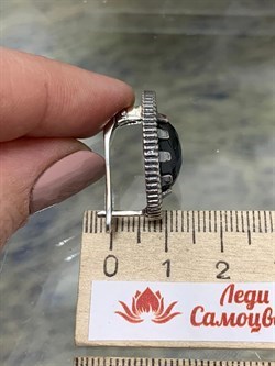 *Серьги Черная Шпинель Шри-Ланка АРТ 139-399 ВЕС 14,68 Г - фото 213541 *Серьги Черная Шпинель Шри-Ланка АРТ 139-399 ВЕС 14,68 Г - фото 213541