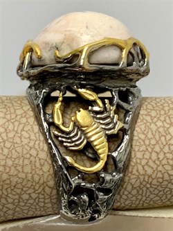 *Кольцо р.16,5 Опал Мексика АРТ 53511 (ВЕС 11,91 Г) - фото 213562