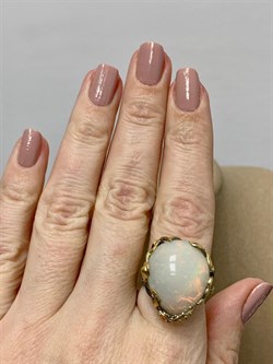 *Кольцо р.17 Опал Эфиопия АРТ 44743, (ВЕС 8,43 Г) - фото 213580