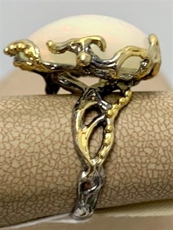 *Кольцо р.17 Опал Эфиопия АРТ 44743, (ВЕС 8,43 Г) - фото 213584