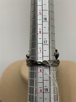 *Кольцо р.18 Опал Эфиопия АРТ 53366-6 (ВЕС 5,01 Г) - фото 213712