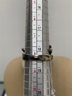 *Кольцо р.18,5 Опал Эфиопия АРТ 53366-10 (ВЕС 5,11 Г) - фото 213734