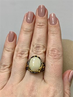 *Кольцо р.17,5 Опал Эфиопия АРТ 33778 (ВЕС 8,88 Г) - фото 213820