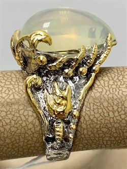 *Кольцо р.17,5 Опал Эфиопия АРТ 47525 (ВЕС 13,62 Г) - фото 213848