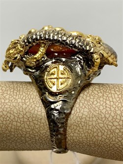 *Кольцо р.17,5 Опал Эфиопия АРТ 49036 (ВЕС 23,86 Г) - фото 213885