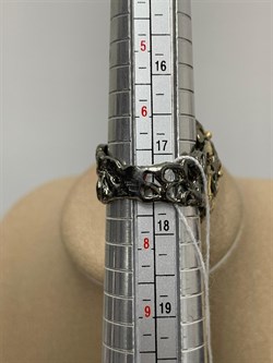 *Кольцо р.17,5 Опал Эфиопия АРТ 49082 (ВЕС 15,06 Г) - фото 213897