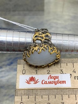 *Кольцо р.17,5 Опал Эфиопия АРТ 49082 (ВЕС 15,06 Г) - фото 213902