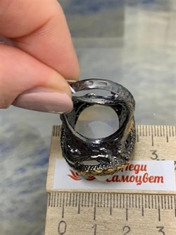 *Кольцо р.17,5 Опал Эфиопия АРТ 49310 (ВЕС 26,01 Г) - фото 213913