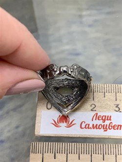 *Кольцо р.17,5 Опал Эфиопия АРТ 53059 (ВЕС 7,51 Г) - фото 213967