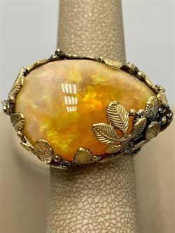*Кольцо р.17,5 Опал Эфиопия АРТ 54019 (ВЕС  20,57 Г) - фото 213975
