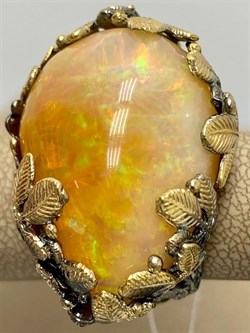 *Кольцо р.17,5 Опал Эфиопия АРТ 54019 (ВЕС  20,57 Г) - фото 213978