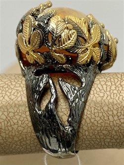 *Кольцо р.17,5 Опал Эфиопия АРТ 54019 (ВЕС  20,57 Г) - фото 213980