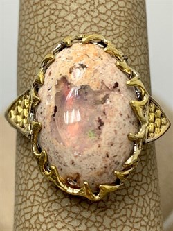 *Кольцо р.18 Опал Мексика АРТ 49162 (ВЕС 5,48 Г) - фото 214113