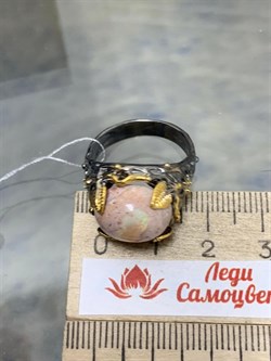 *Кольцо р.18 Опал Мексика АРТ 65778 (ВЕС 6,78 Г) - фото 214140