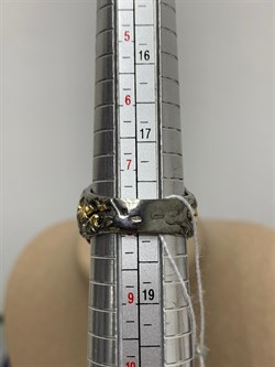 *Кольцо р.18 Опал Эфиопия АРТ 38096 (ВЕС 11,28 Г) - фото 214159