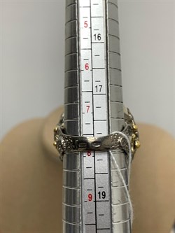 *Кольцо р.18 Опал Эфиопия АРТ 41138 (ВЕС 17,17 Г) - фото 214193