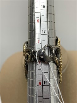 *Кольцо р.18 Опал Эфиопия АРТ 49158 (ВЕС 24,12 Г) - фото 214287