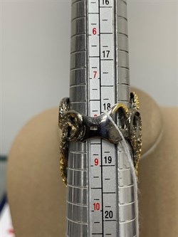 *Кольцо р.18 Опал Эфиопия АРТ 49336 (ВЕС 22,44 Г) - фото 214302