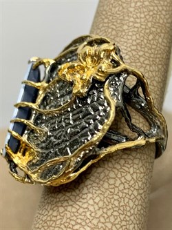 *Кольцо р.18,25 Голубой Опал Австралия АРТ 36132 (ВЕС 19,65 Г) - фото 214433 *Кольцо р.18,25 Голубой Опал Австралия АРТ 36132 (ВЕС 19,65 Г) - фото 214433