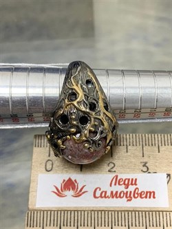 *Кольцо р.18,5 Опал Мексика АРТ 36274 (ВЕС 13,31 Г) - фото 214466