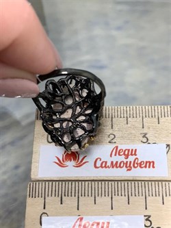 *Кольцо р.18,5 Опал Мексика АРТ 50244 (ВЕС 8,77 Г) - фото 214490