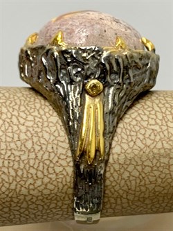 *Кольцо р.18,5 Опал Мексика АРТ 53361 (ВЕС 13,77 Г) - фото 214503