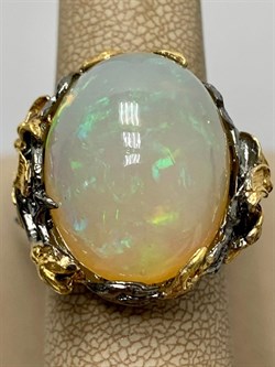 *Кольцо р.18,5 Опал Эфиопия АРТ 36268 (ВЕС 19,51 Г) - фото 214516