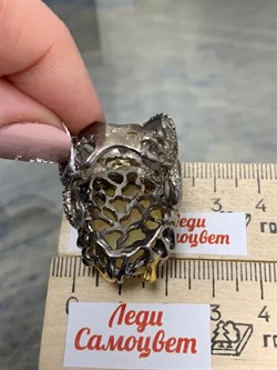 *Кольцо р.18,5 Опал Эфиопия АРТ 42734 (ВЕС 26,40 Г) - фото 214543