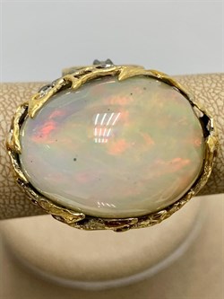 *Кольцо р.18,5 Опал Эфиопия АРТ 49018 (ВЕС 15,63 Г) - фото 214591