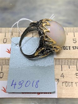 *Кольцо р.18,5 Опал Эфиопия АРТ 49018 (ВЕС 15,63 Г) - фото 214599