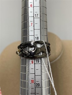 *Кольцо р.18,5 Опал Эфиопия АРТ 49115 (ВЕС 17,25 Г) - фото 214619