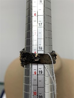 *Кольцо р.19 Опал Эфиопия АРТ 31856 (ВЕС 13,19 Г) - фото 214749