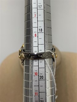 *Кольцо р.19 Опал Эфиопия АРТ 43731 (ВЕС 20,01 Г) - фото 214760