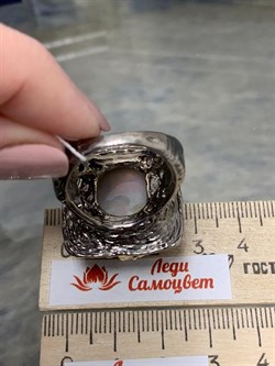 *Кольцо р.19 Опал Эфиопия АРТ 45003 (ВЕС 7,74 Г) - фото 214775