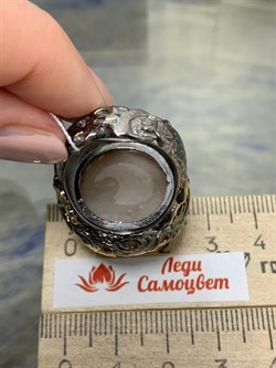 *Кольцо р.19 Опал Эфиопия АРТ 49094 (ВЕС 21,37 Г) - фото 214798