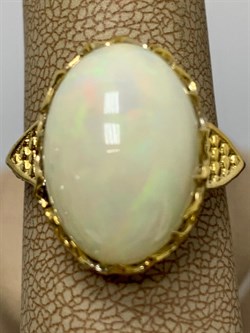 *Кольцо р.19 Опал Эфиопия АРТ 49454 (ВЕС 5,82 Г) - фото 214819