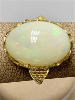 *Кольцо р.19 Опал Эфиопия АРТ 49454 (ВЕС 5,82 Г) - фото 214820