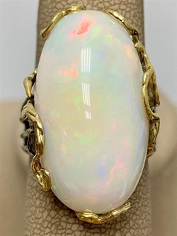 *Кольцо р.19,5 Опал Эфиопия АРТ 41097 ВЕС 15,3 Г - фото 214875